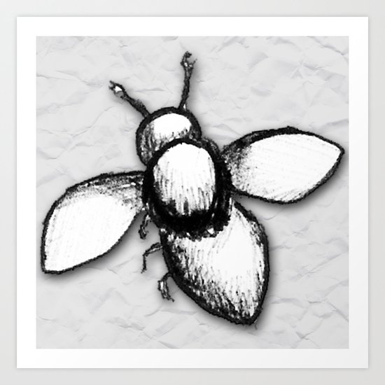 Buzz Art Print
