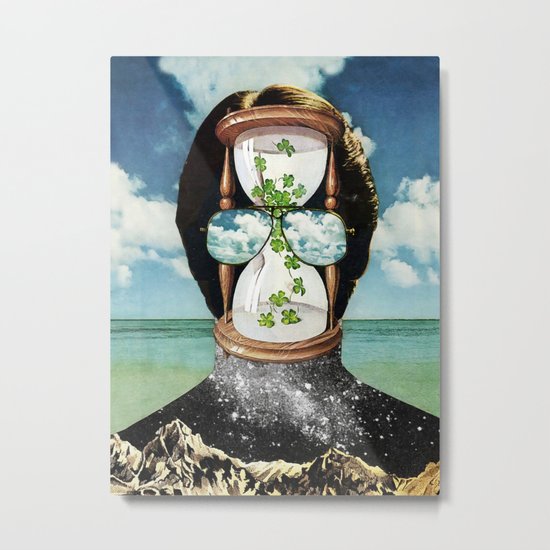 All It Remains - PAINTING Metal Print