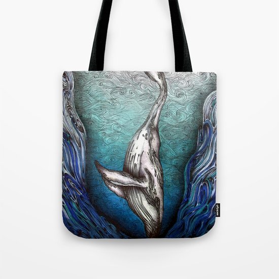 Into the Darkest Depths Tote Bag