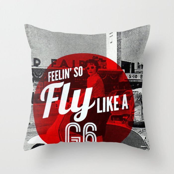 Fly Like A G6 Throw Pillow