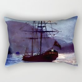 “The Jolly Roger” by Alice B Woodward Rectangular Pillow