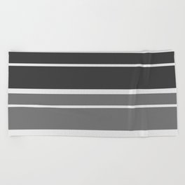 Striped Modern Classic III Beach Towel