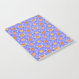 Sailor Moon Brooches Pattern - Blue / Sailor Moon Notebook