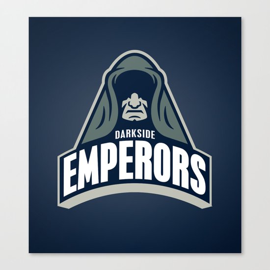 DarkSide Emperors -Blue Canvas Print