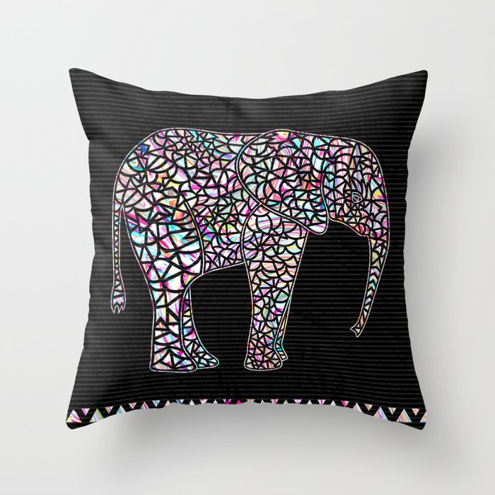 personalised elephant pillow
