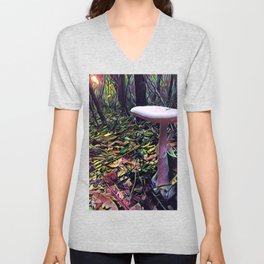 Swamp Ghost V Neck T Shirt