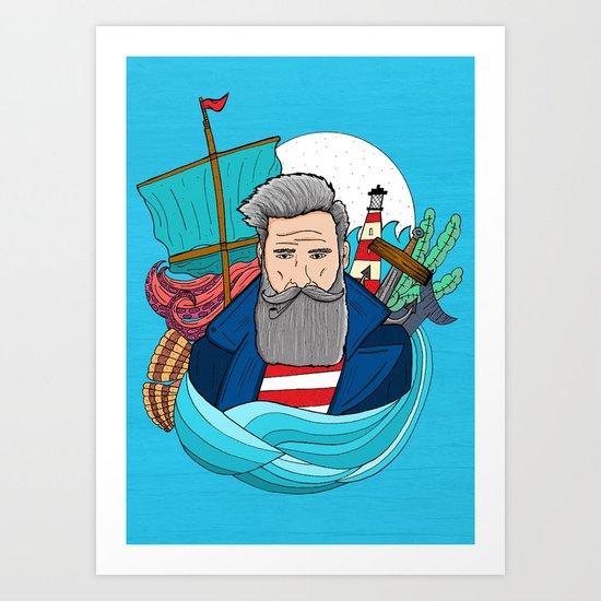 The Sailor Art Print