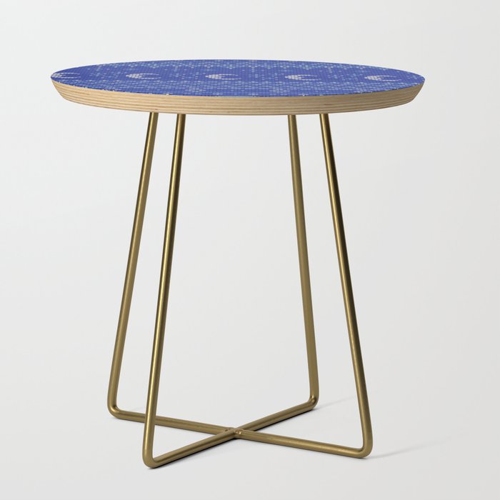 Shades of blue moon Side Table