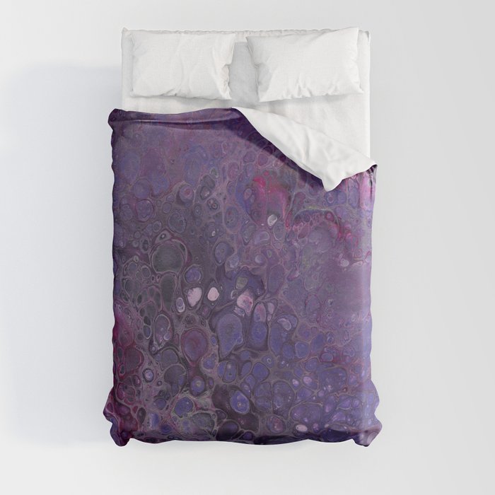 Smushed Grapes Duvet Cover