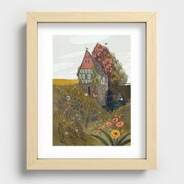 Old House Recessed Framed Print