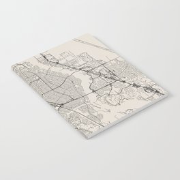 Map of Port St. Lucie USA Notebook