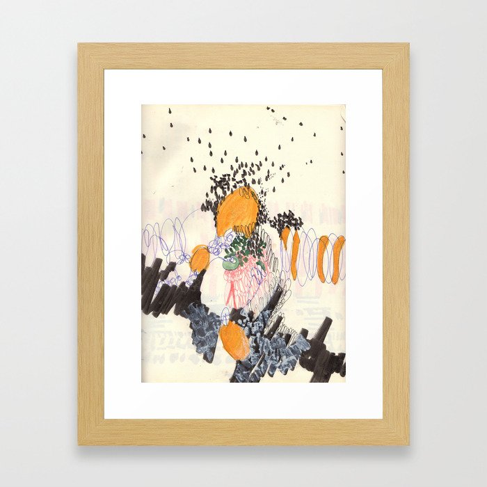 Saint of the Mountains (continuation)  Framed Art Print