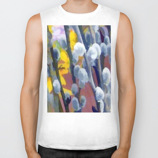 Pussy Willow Biker Tank
