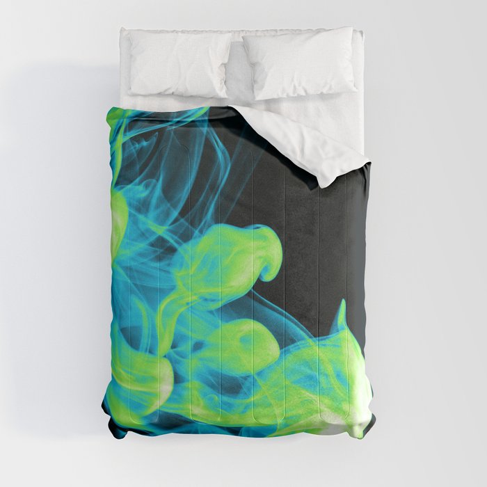 Blue Smoke Comforter