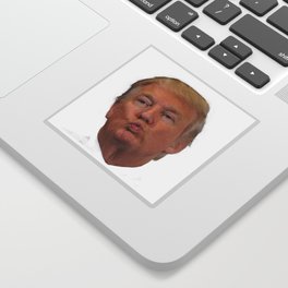Trump Kiss Sticker