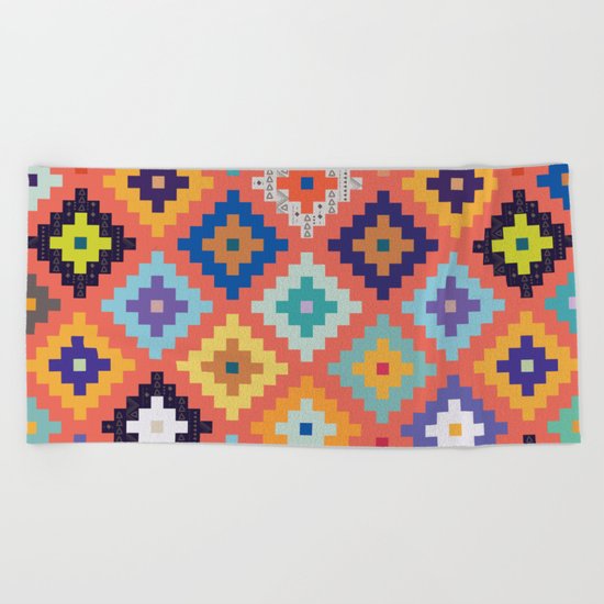 Colorful Beach Towel