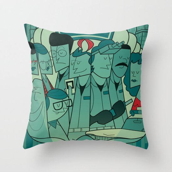 Ghostbusters Throw Pillow