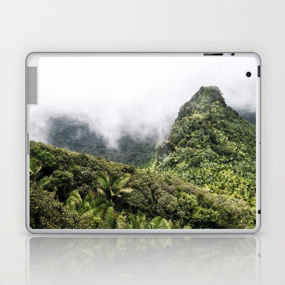 Misty Mountain Jungle in Puerto Rico  Laptop & iPad Skin