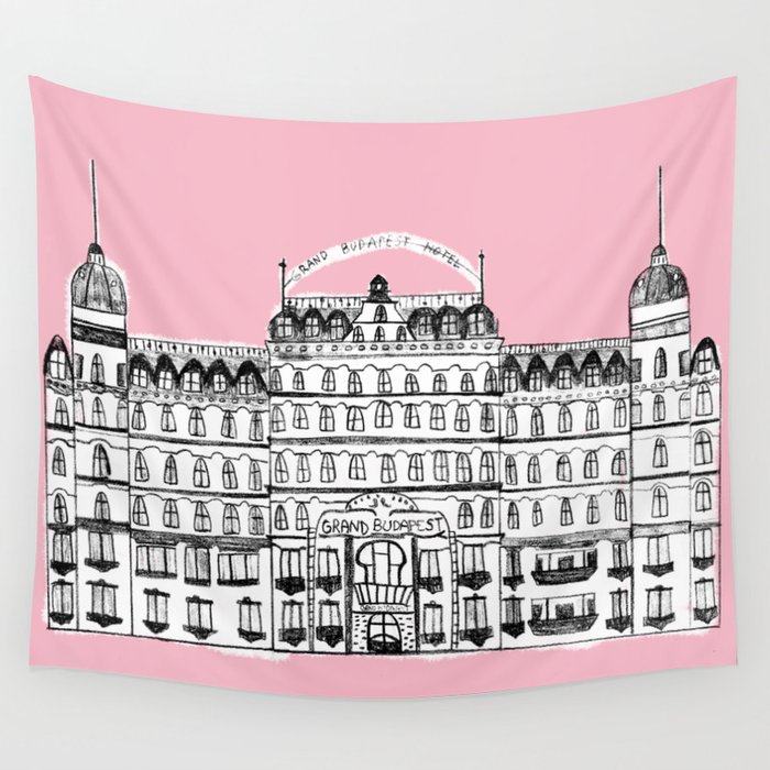 Budapest Hotel Wall Tapestry