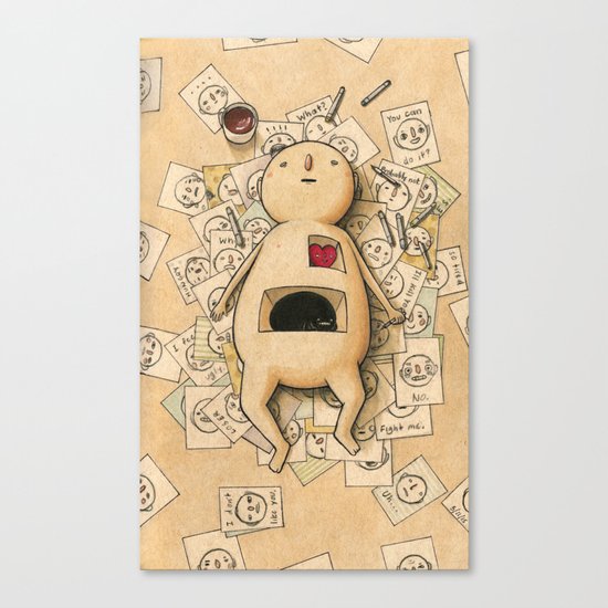 The Illustrator Canvas Print