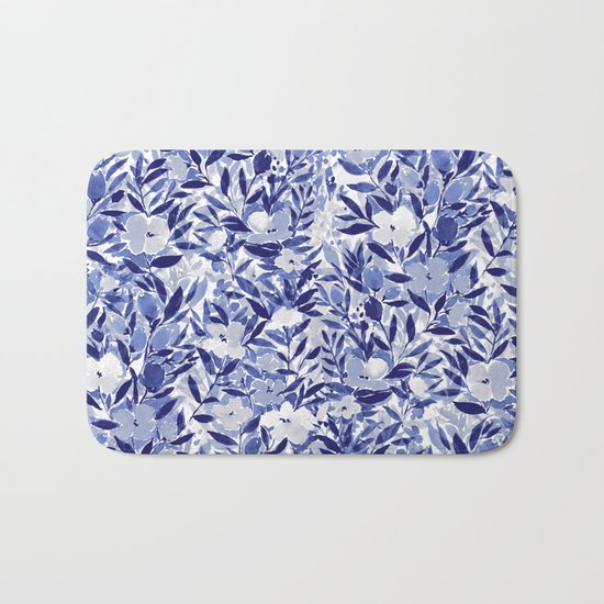 Nonchalant Indigo Bath Mat