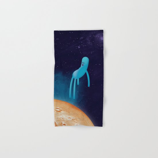 b l u Hand & Bath Towel