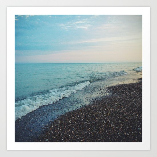 summer evenings Art Print