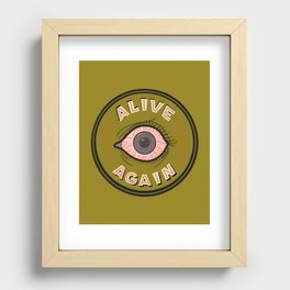 Alive Again Recessed Framed Print