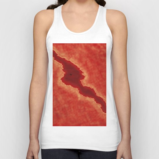 Red Eye Crack Unisex Tank Top