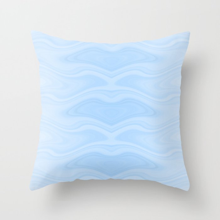 Abstract Manta Ray Throw Pillow
