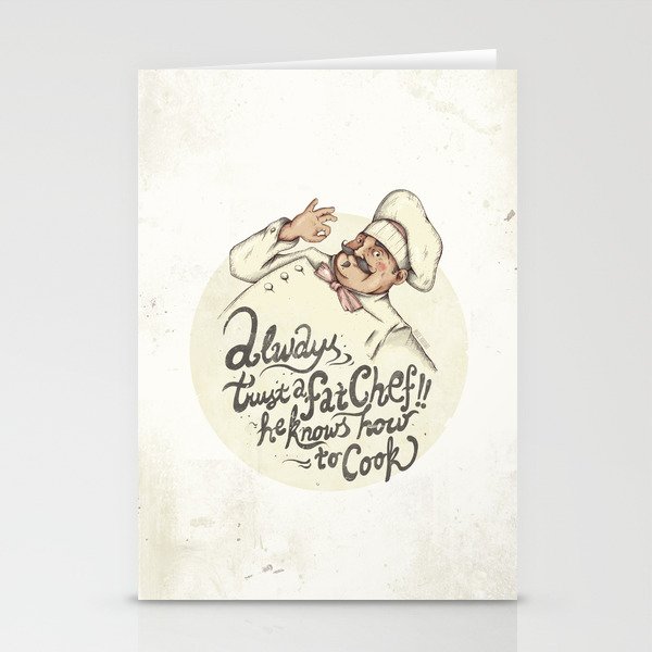 CHEF Stationery Cards