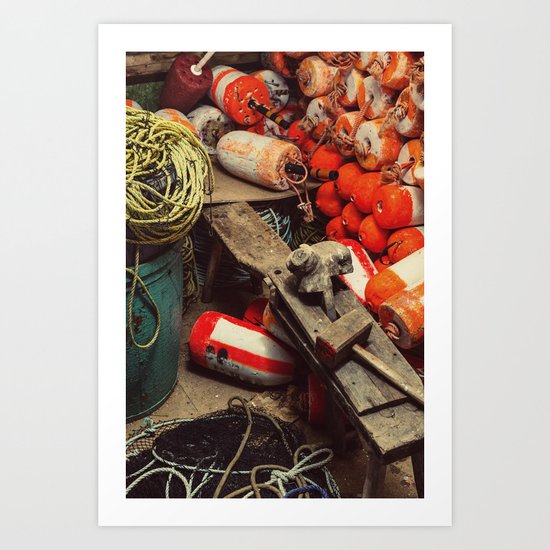 Buoy Factory Art Print