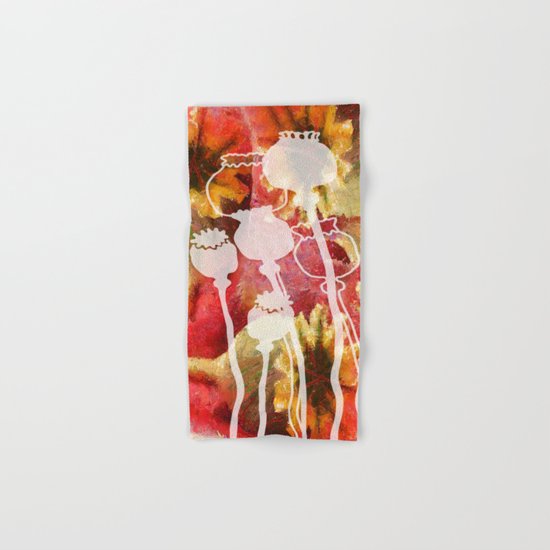 Popy variation 5th Hand & Bath Towel