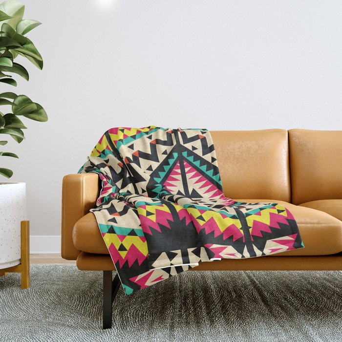Tribal throw blanket 2025