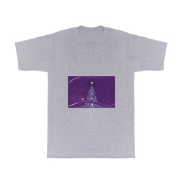 Purple Cold Christmas T Shirt