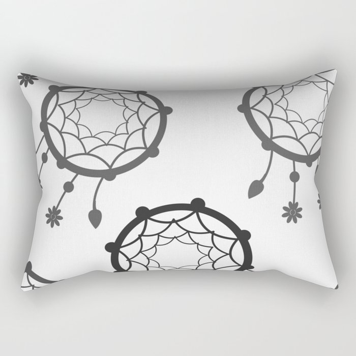 Dream Catcher Art Boho Art Boho Decor Minimalist Decor Rectangular Pillow By Gypsydreams06