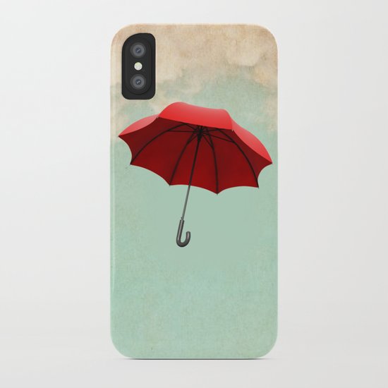 Red Umbrella iPhone Case