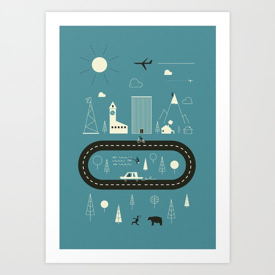 City ... Art Print