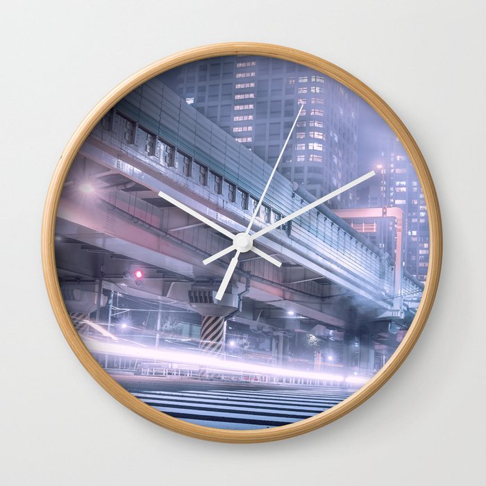 Seconds of memories dipped in darkness Wall Clock