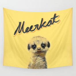 Meerkat | Yellowcard NO.1 Wall Tapestry