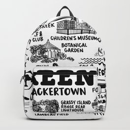 Green Bay Wisconsin Map  Backpack