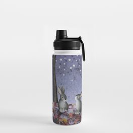 starlit bunnies Water Bottle