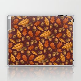 Acorns with oak leaves Laptop & iPad Skin
