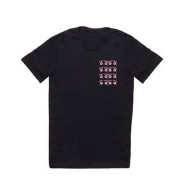 Hoot Pattern T Shirt | Hoot, Repitition, Indigo, Night, Dark, Violet, Colorful, Purple, Repeat, Digital 