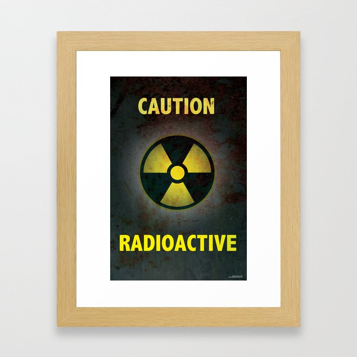 Radioactive Framed Art Print