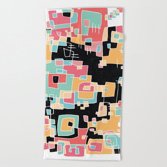 ABSTRACT 2 Beach Towel