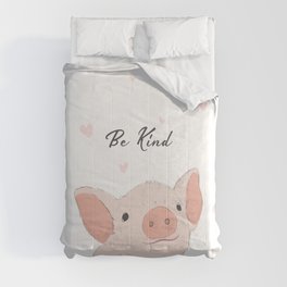 Cute pig Comforter