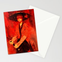 The Blind Swordswoman Stationery Card