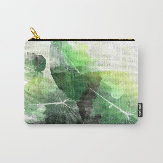 tropical green Carry-All Pouch