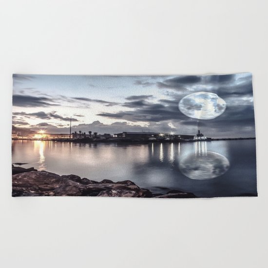 moonlight Beach Towel